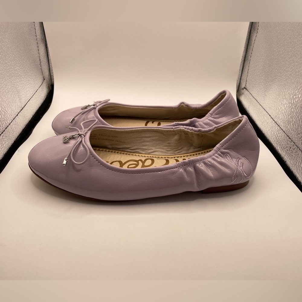 Sam Edelman Felicia kids orchid flats size 4